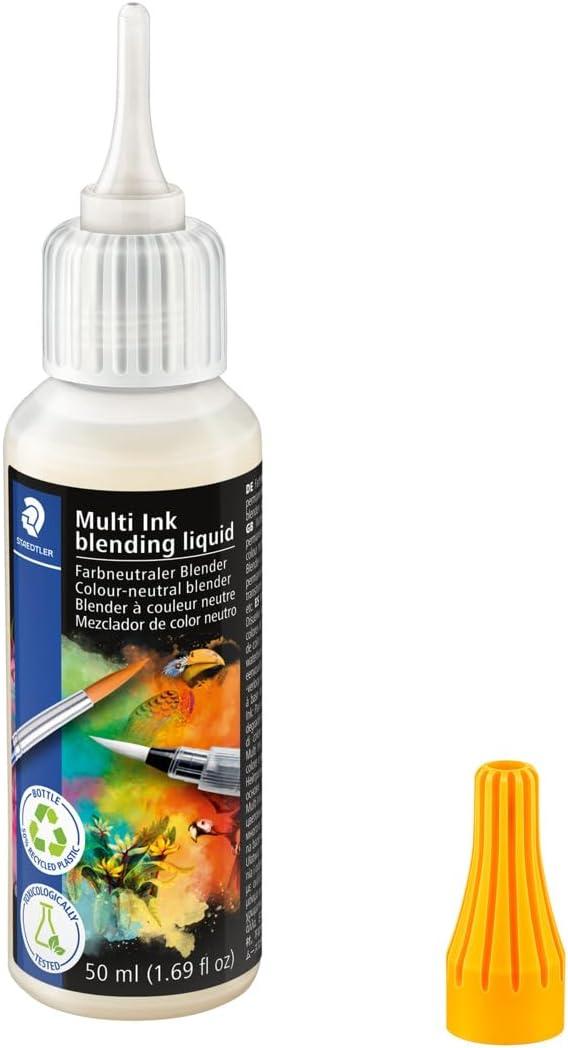STAEDTLER Pigment Arts Multi Ink Blending Liquid, 50ml: Solution ...