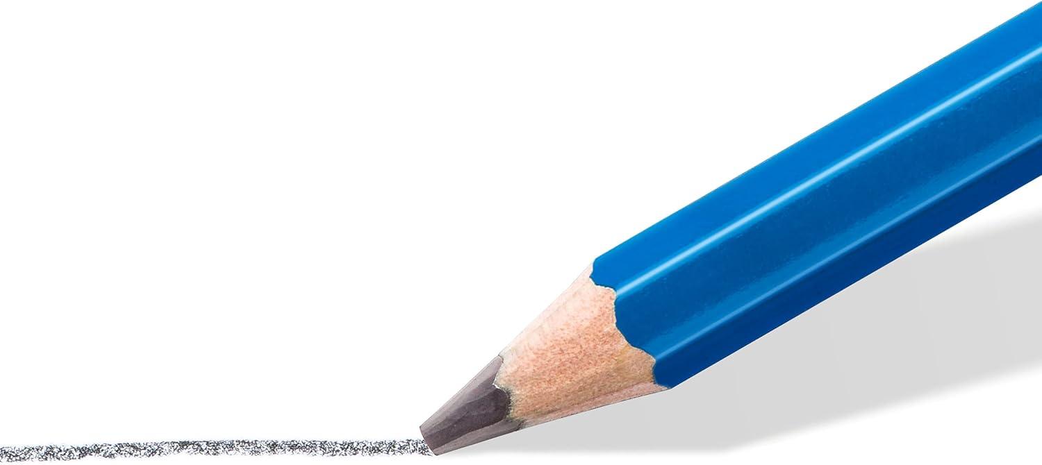 STAEDTLER Mars Lumograph 6B Graphite Art Drawing Pencil, Soft, Break ...